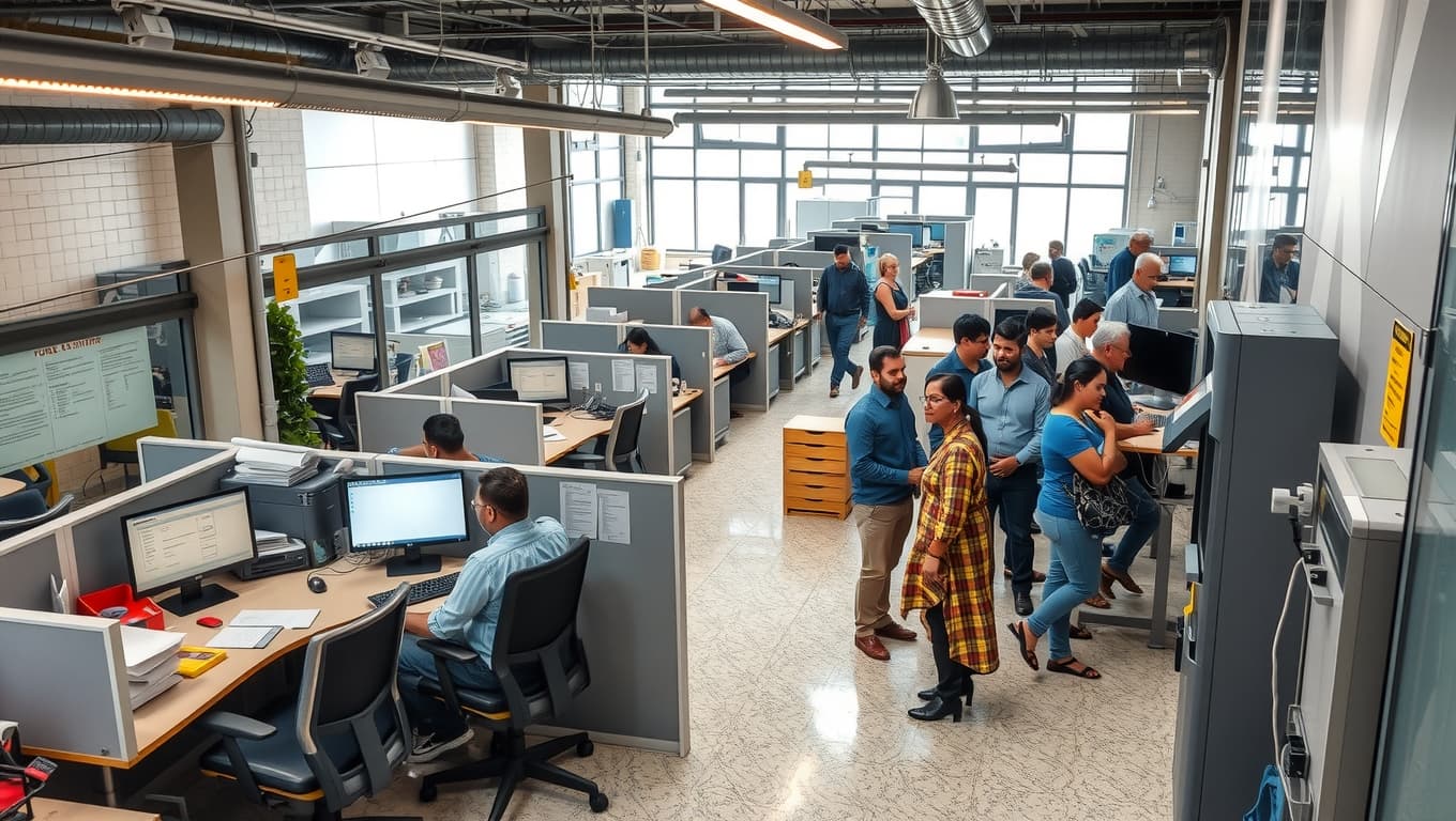 Mill workforce