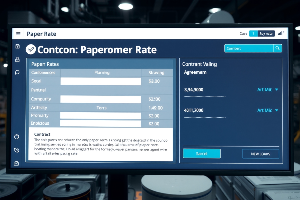 Customer Rate Contracts